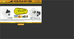 Desktop Screenshot of jonesracingproducts.com